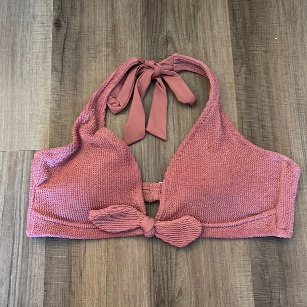Mauve bikini top